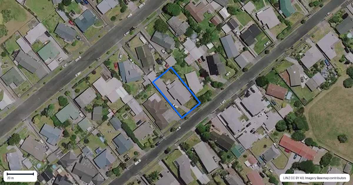 Property context map for 55 Mears Road, St Andrews, Hamilton