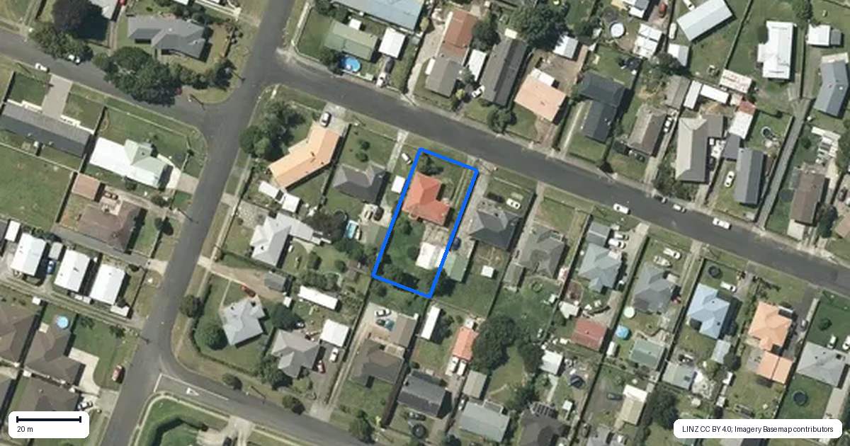 Property context map for 4 Couch Street, Ngaruawahia
