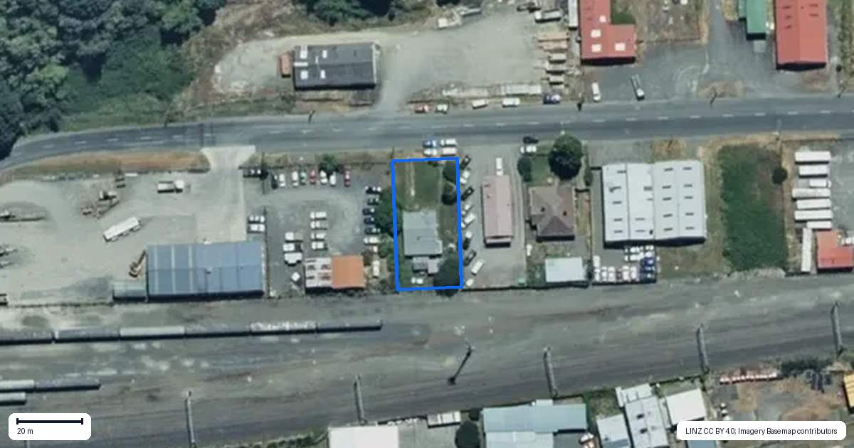 Property context map for 19 Bell Road, Taumarunui