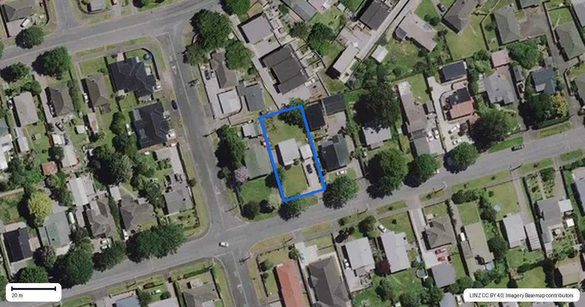 Property context map for 21 Marshall Street, Fairfield, Hamilton