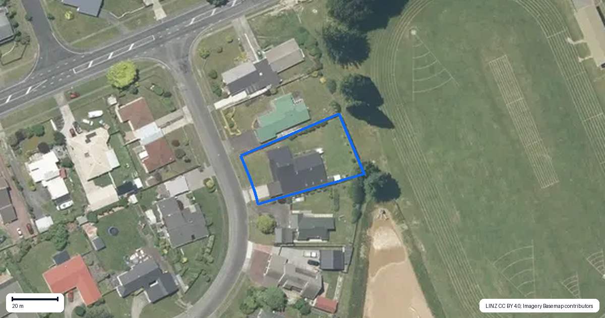 Property context map for 7 Benalder Crescent, Tokoroa