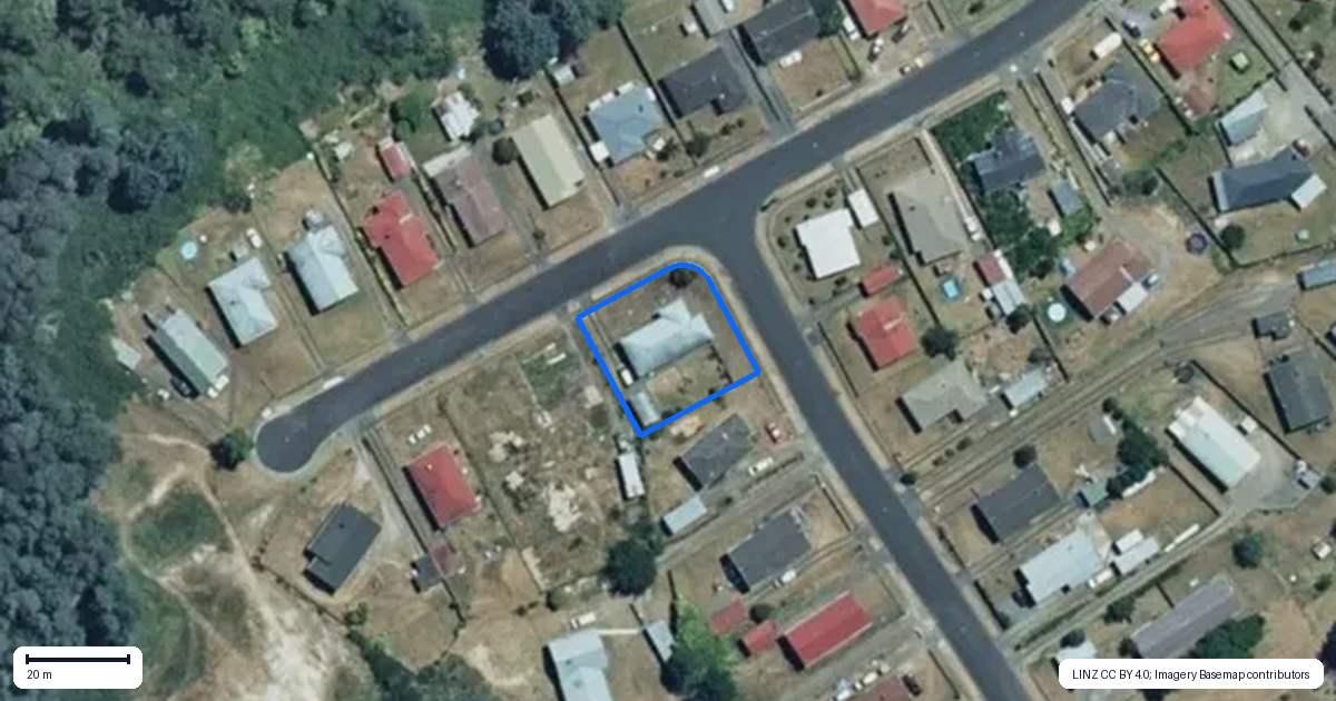 Property context map for 30 Seath Avenue, Taumarunui