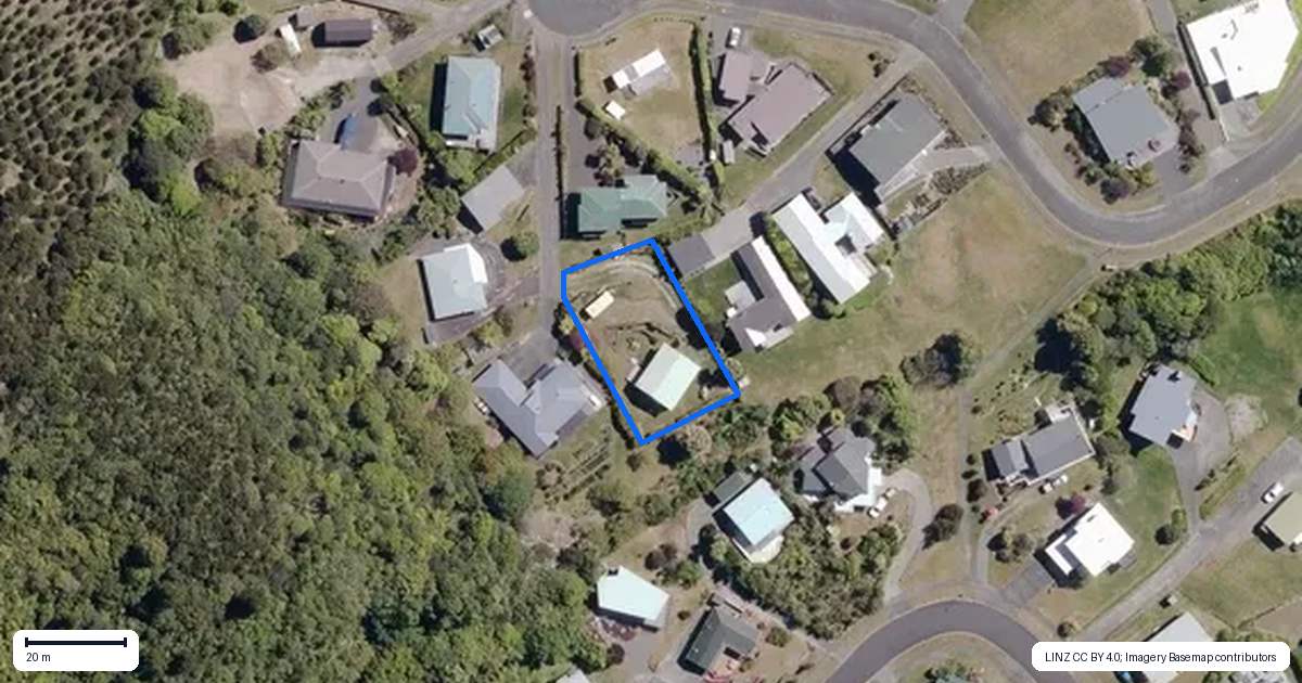 Property context map for 19 Turangitukua Terrace, Kuratau, Turangi
