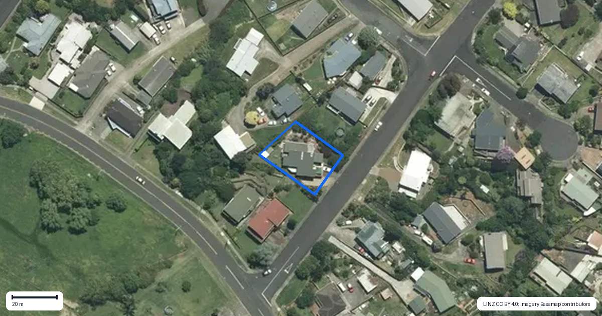 Property context map for 103 Reservoir Road, Thames
