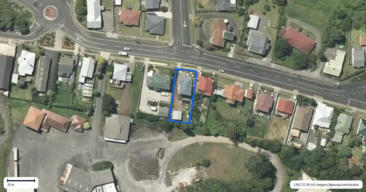 Property context map for 30 Rayner Road, Huntly