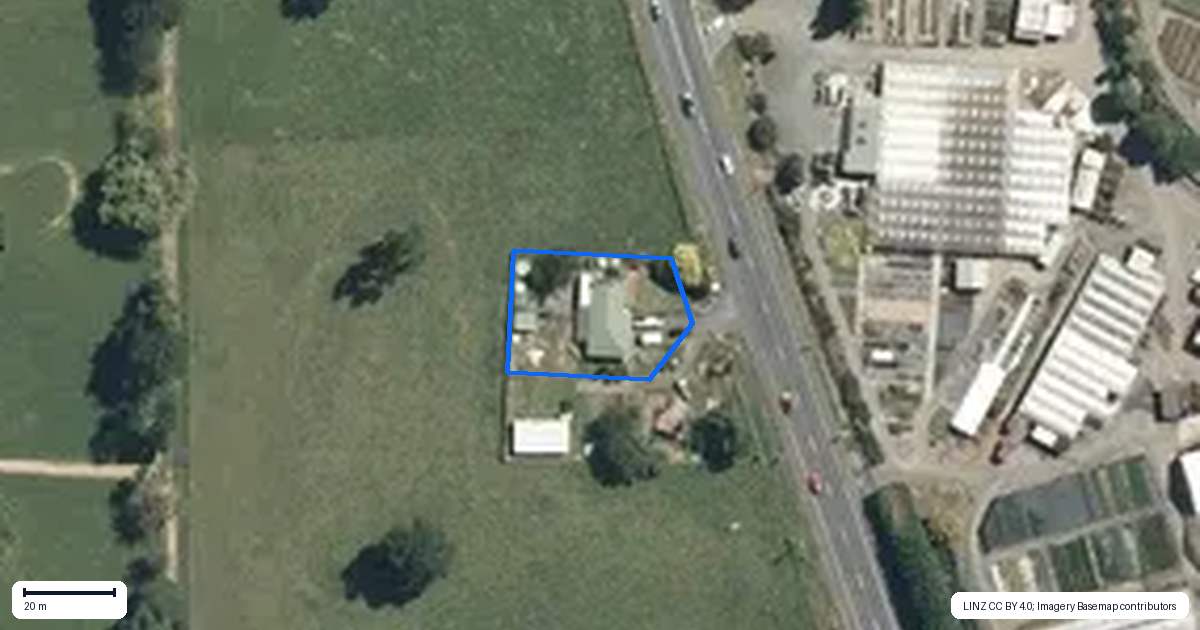 Property context map for 116 Lyon Street, Kihikihi, Te Awamutu