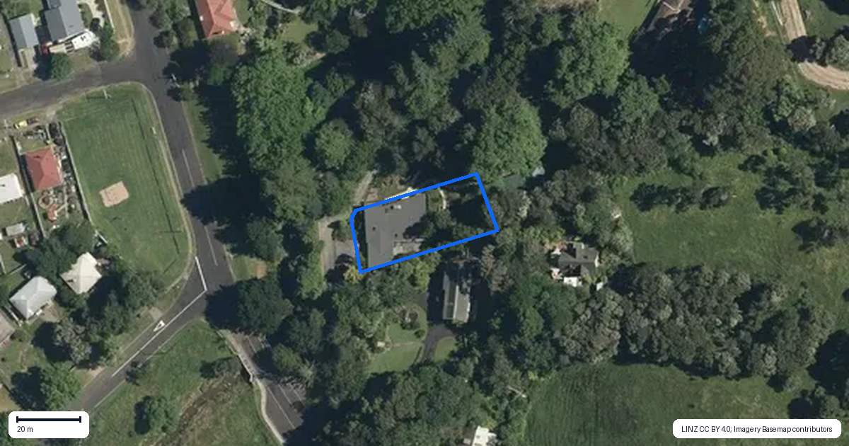 Property context map for 61A Gilchrist Street, Te Aroha