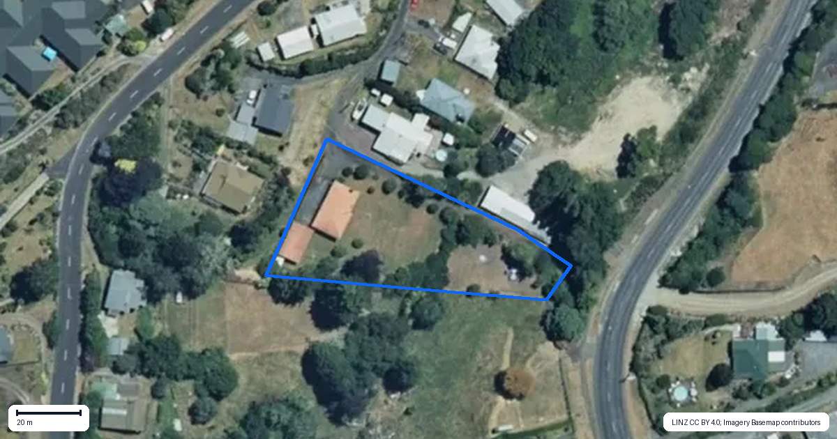 Property context map for 59 Ward Street, Taumarunui
