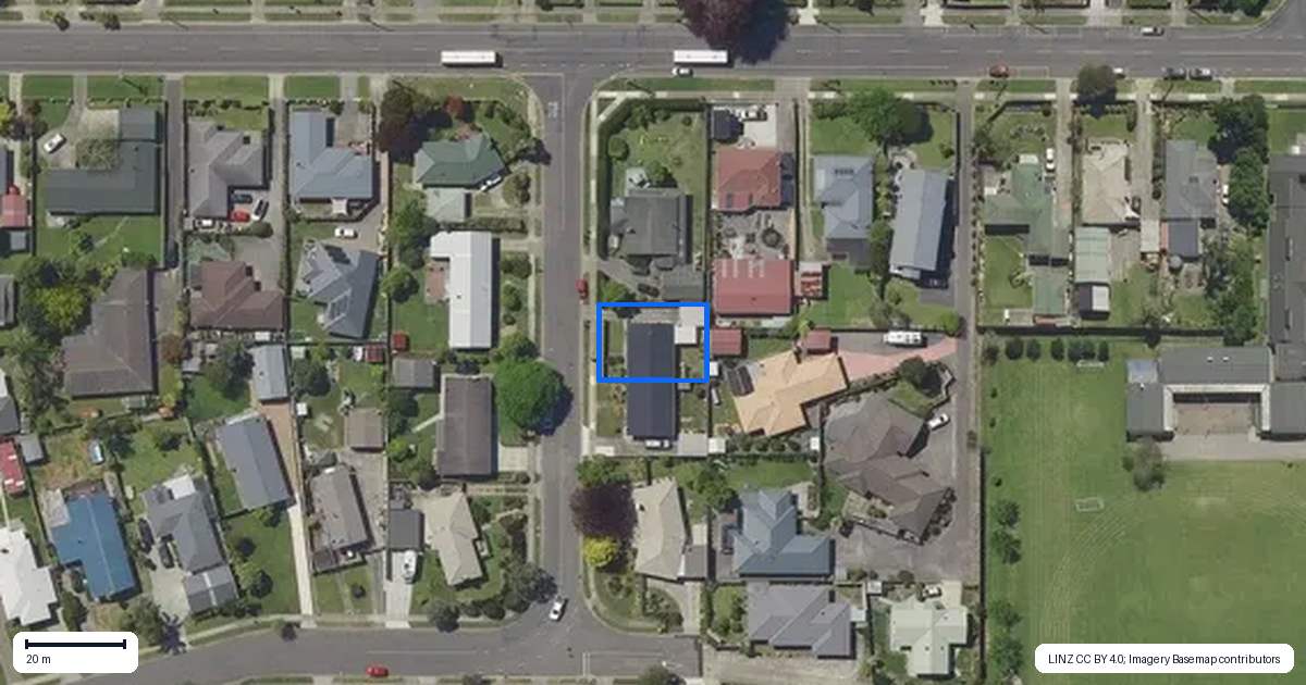 Property context map for 5 Horrocks Avenue, Whakatane