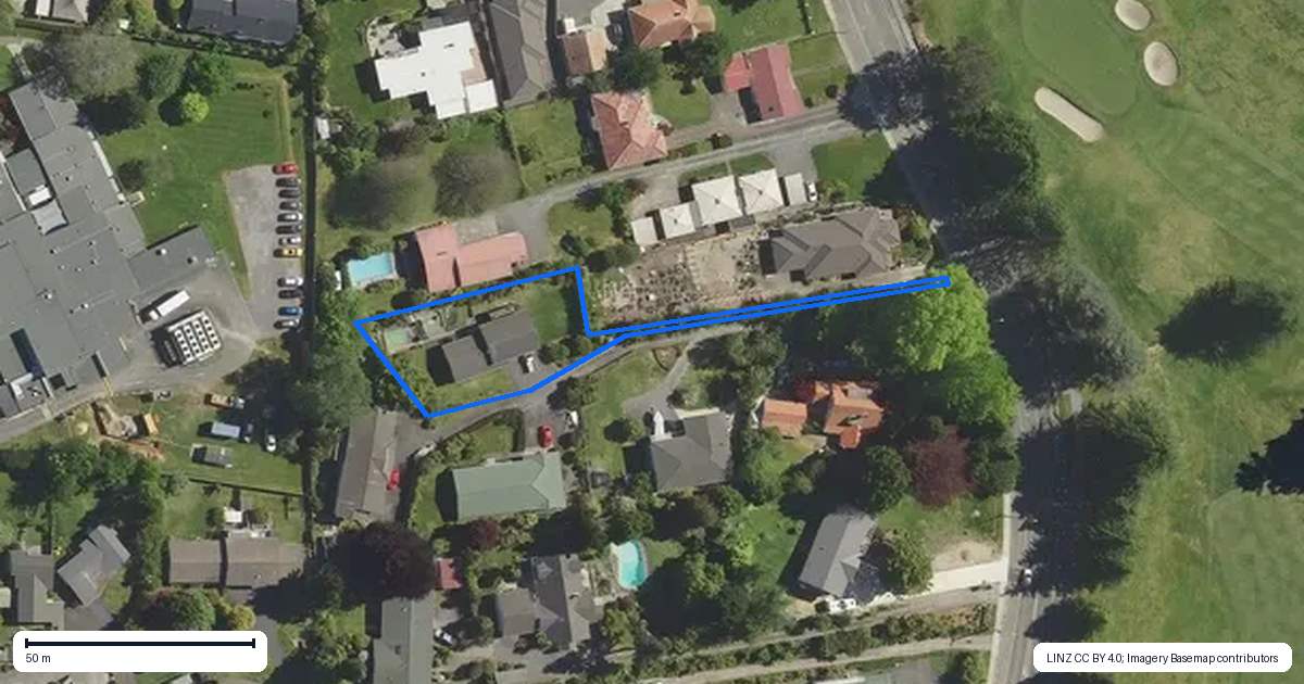 Property context map for 401D Old Taupo Road, Springfield, Rotorua