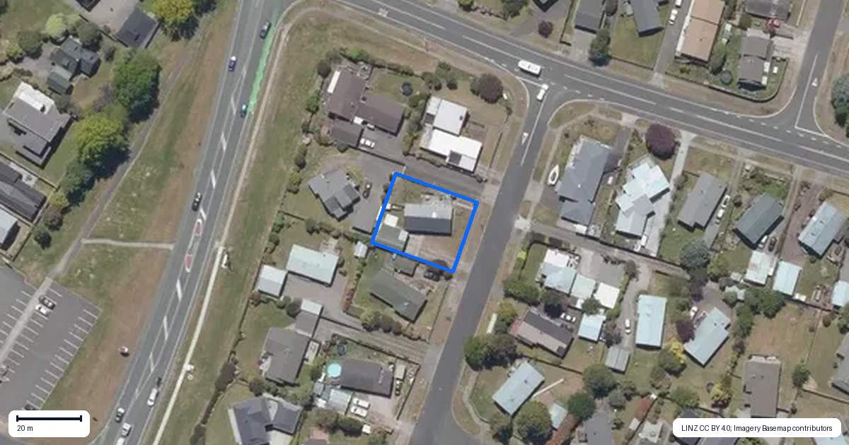 Property context map for 7 Grace Crescent, Richmond Heights, Taupo