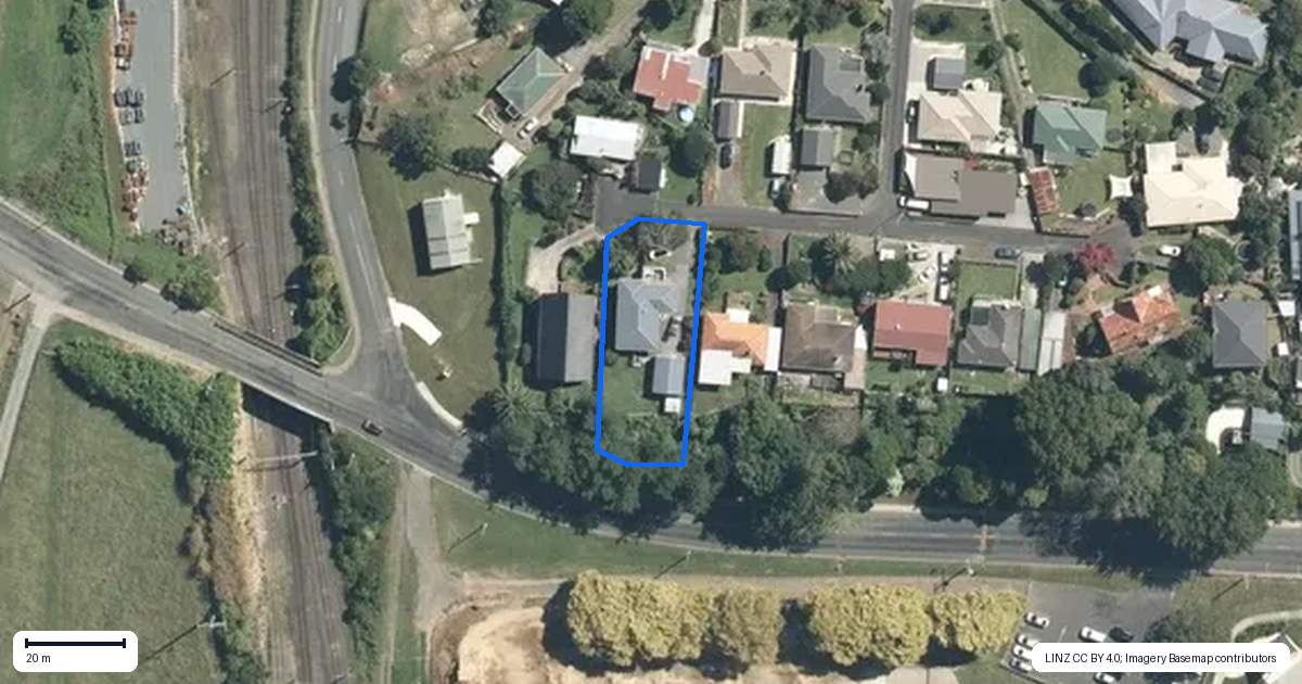 Property context map for 120 Cresta Court, Te Awamutu