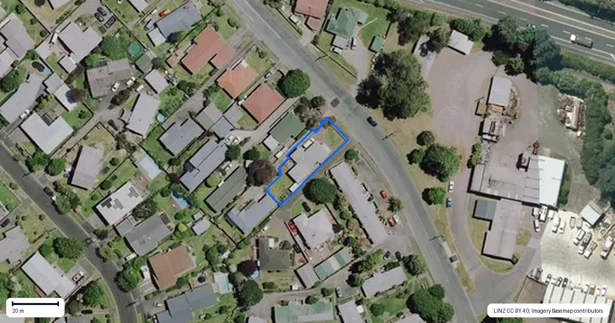 Property context map for 14 Riverlea Road, Riverlea, Hamilton