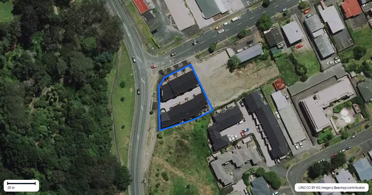Property context map for 3/6 Ruakiwi Road, Hamilton Lake, Hamilton