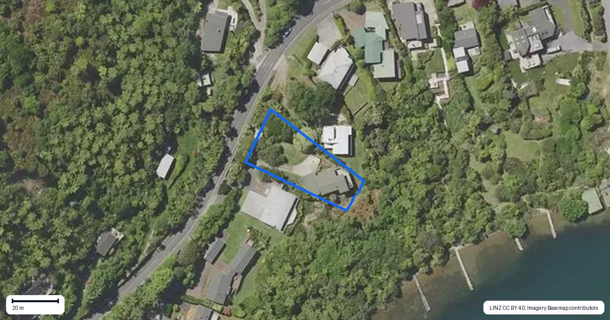 Property context map for 81 Spencer Road, Lake Tarawera, Rotorua