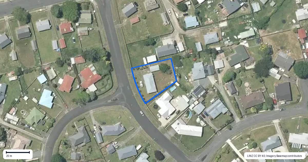 Property context map for 5 Strathmore Drive, Tokoroa