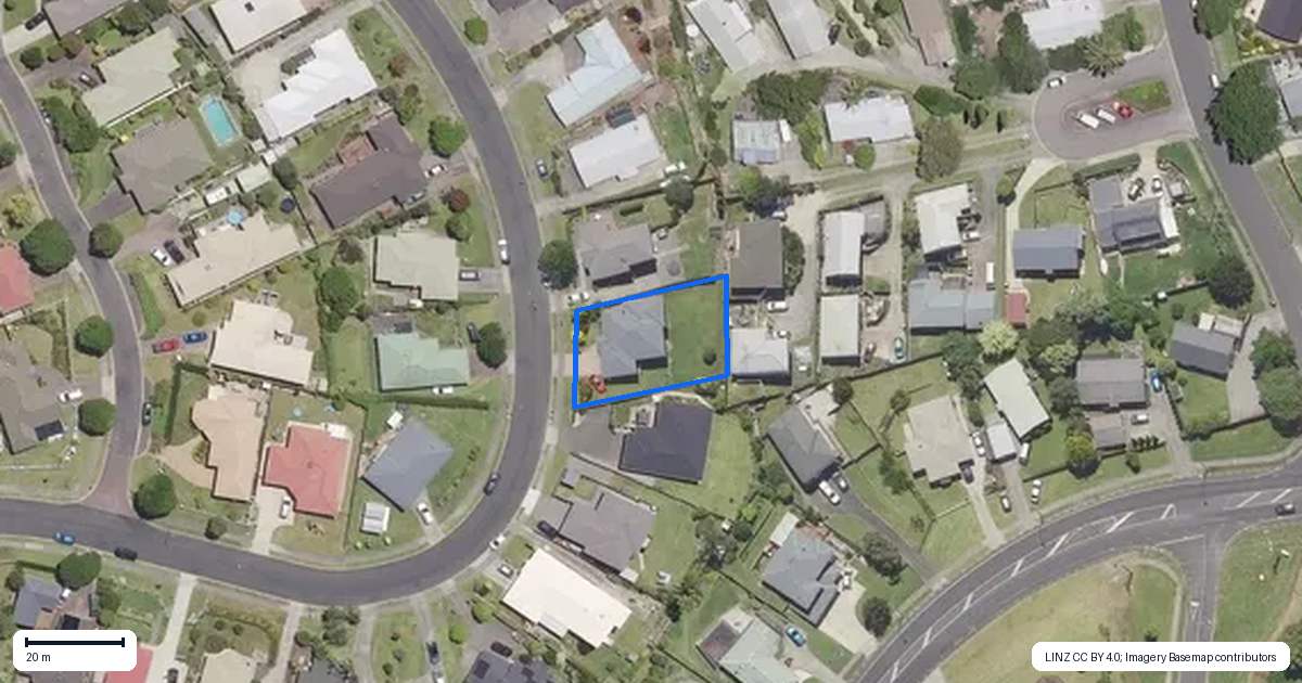 Property context map for 157 Sapphire Drive, Hairini, Tauranga