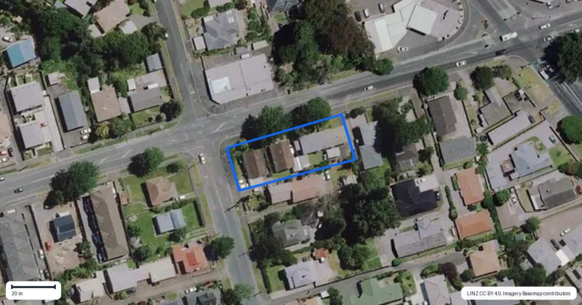 Property context map for 126 Clyde Street, Hamilton East, Hamilton