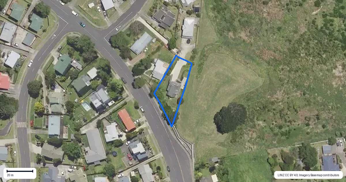Property context map for 6 Philomel Crest, Welcome Bay, Tauranga