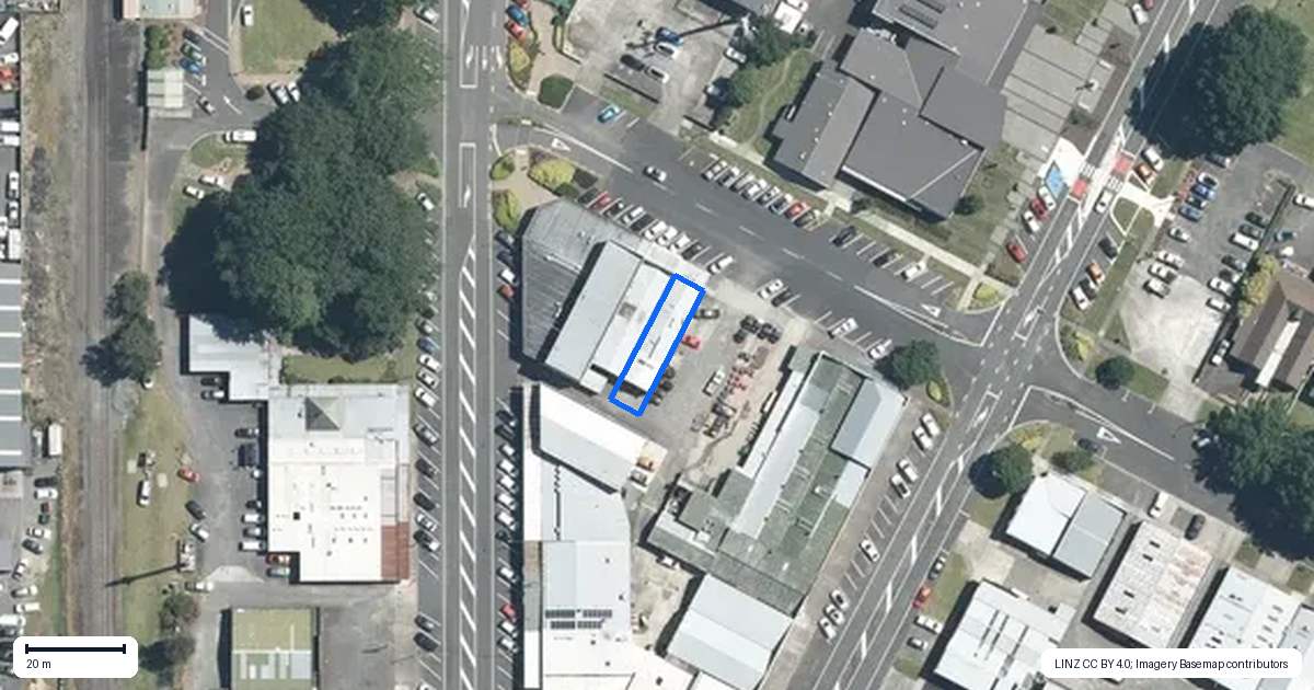 Property context map for 9 Tui Street, Matamata