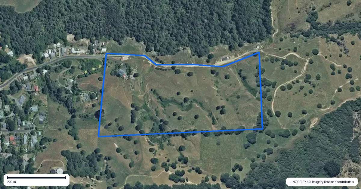 Property context map for 91 Rangaroa Road, Taumarunui