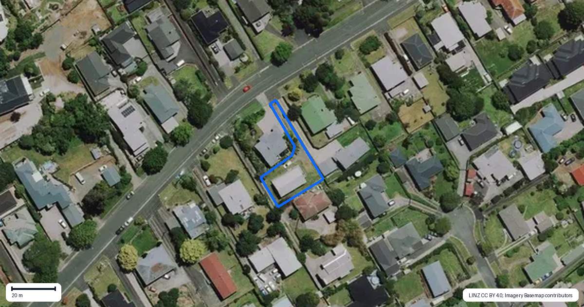 Property context map for 27 Mahoe Street, Melville, Hamilton