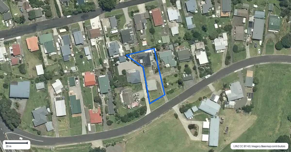 Property context map for 17 Waiomu Valley Road, Waiomu, Thames