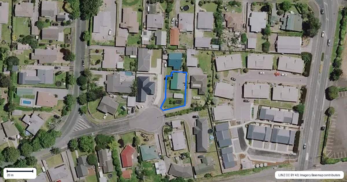 Property context map for 5 Griffiths Place, Claudelands, Hamilton