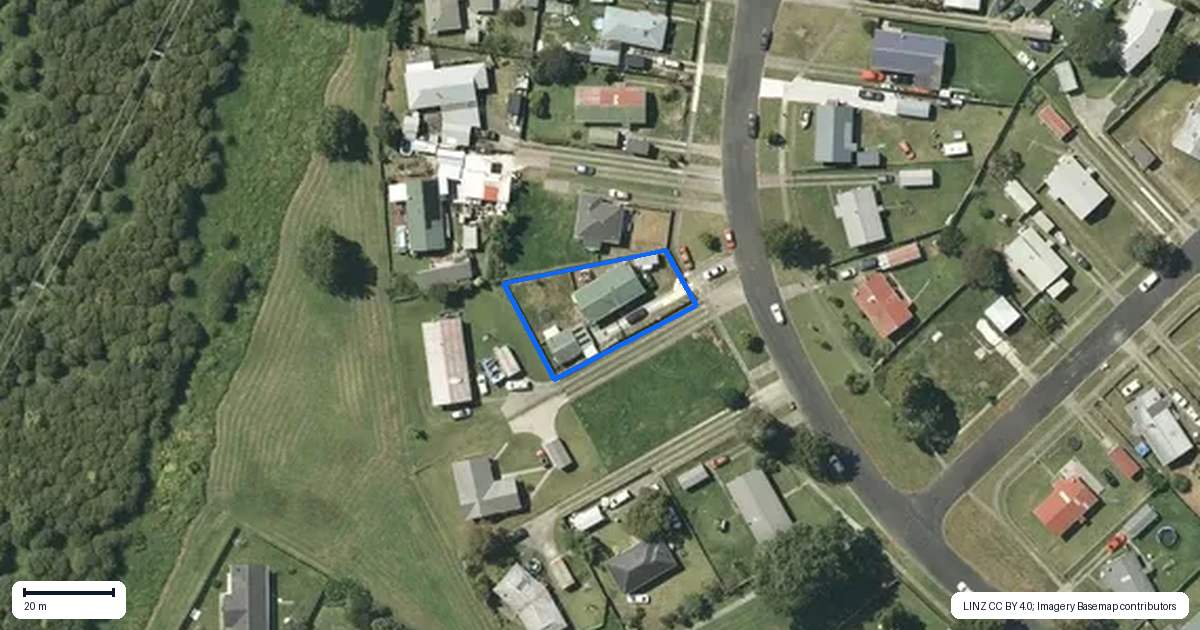 Property context map for 23 Caesar Roose Place, Huntly