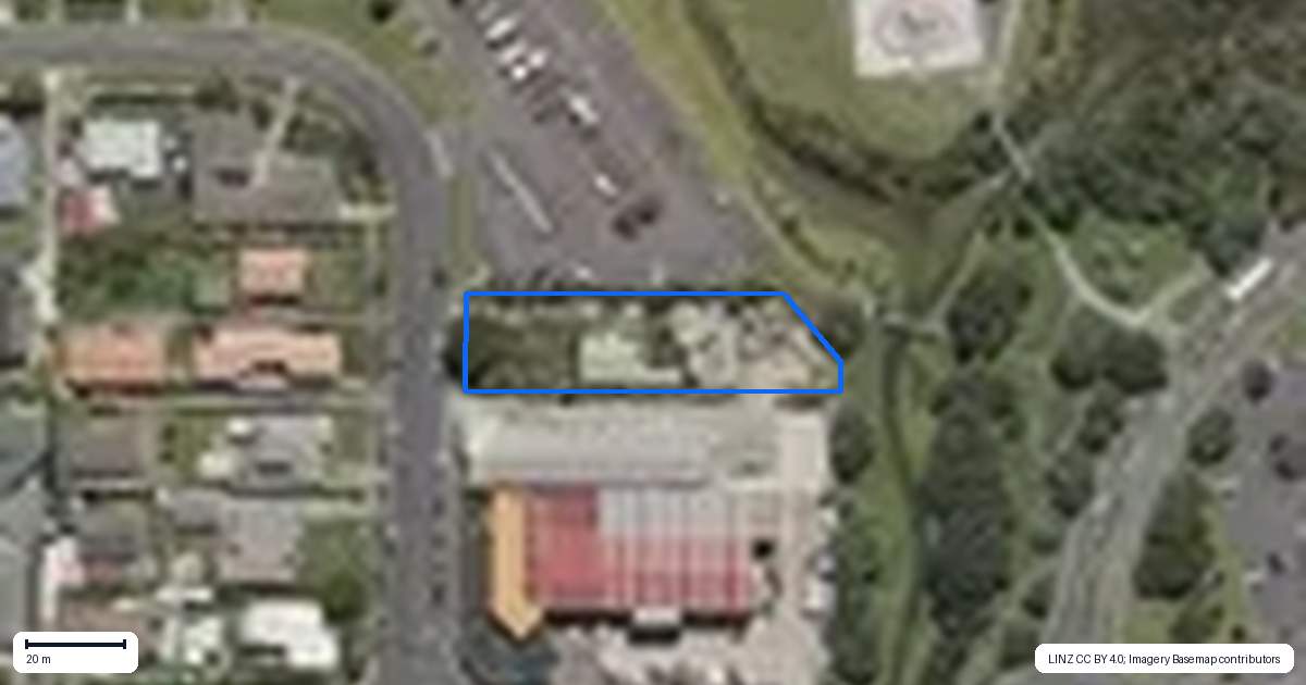 Property context map for 9 McAlister Street, Whakatane