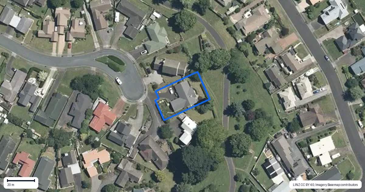 Property context map for 16 Kotuku Crescent, Matamata