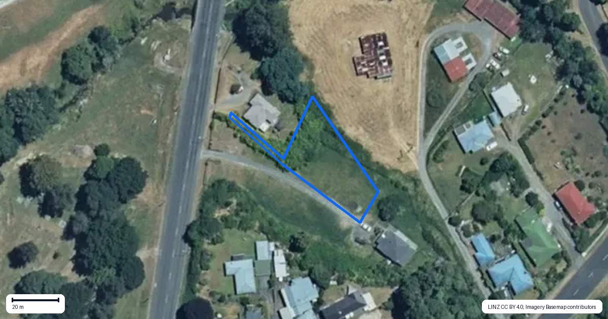 Property context map for 83 Golf Road, Taumarunui
