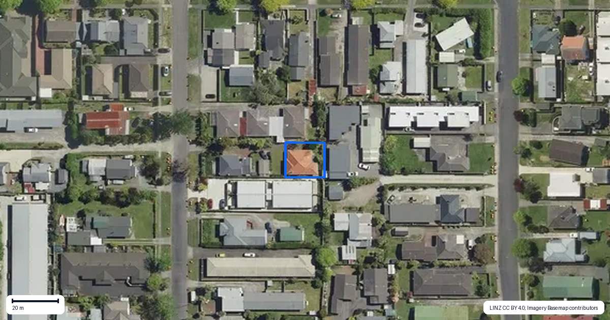 Property context map for 16B James Street, Victoria, Rotorua