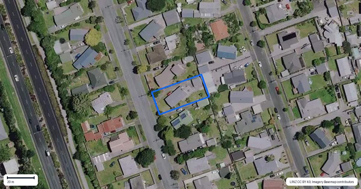 Property context map for 24 Fairview Street, Fairview Downs, Hamilton