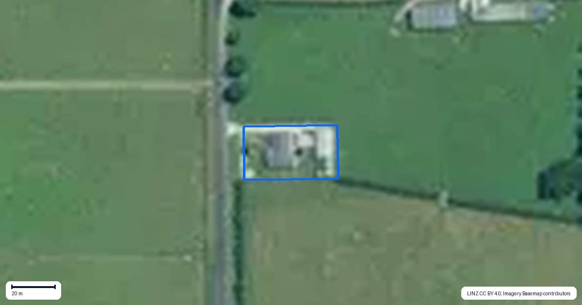 Property context map for 288 Gould Road, Te Aroha