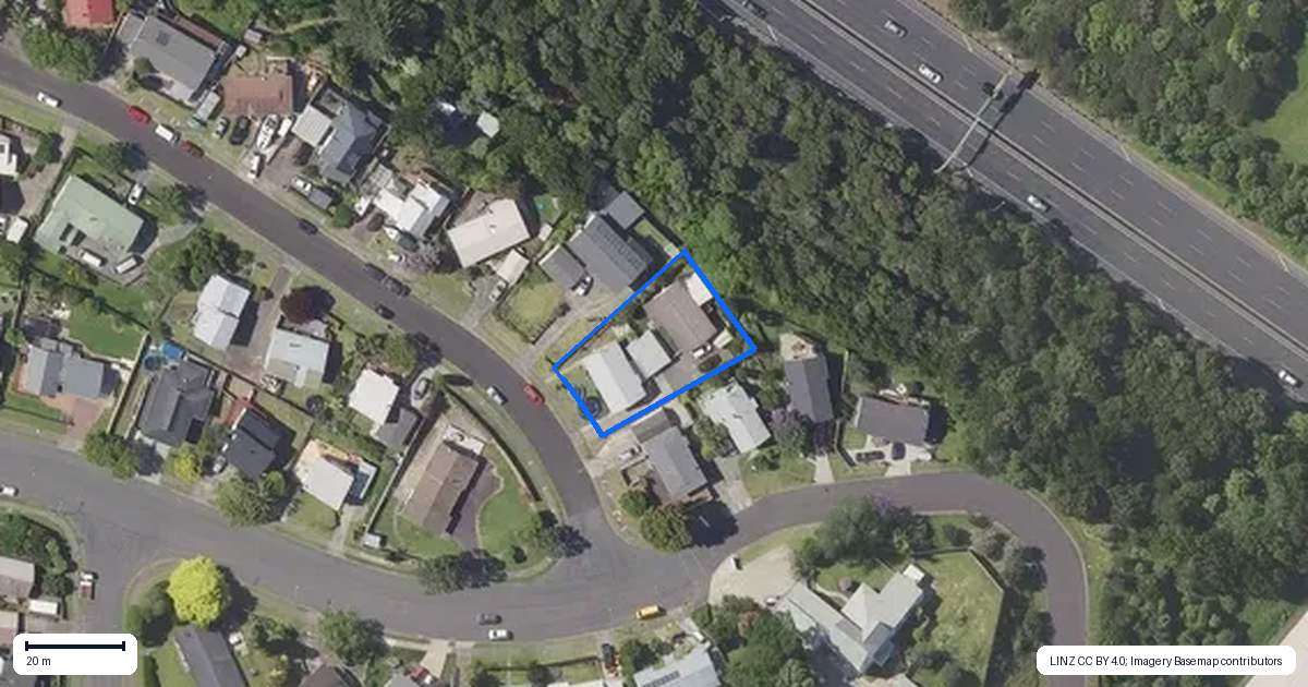 Property context map for 61B Winchester Terrace, Bethlehem, Tauranga