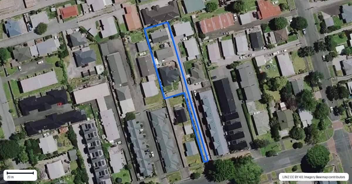 Property context map for 83A Albert Street, Hamilton East, Hamilton