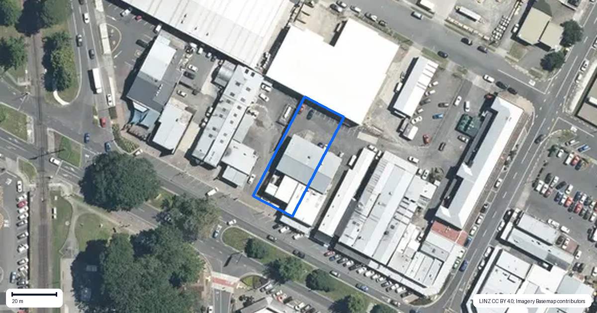 Property context map for 44 Broadway, Matamata