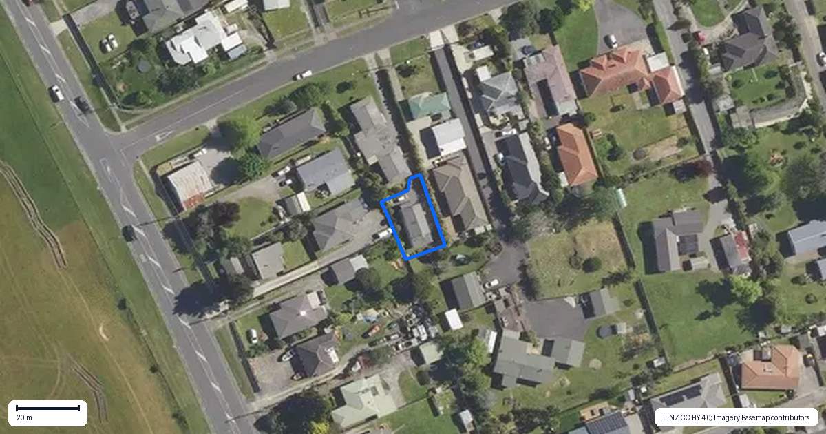 Property context map for 1C Dawson Drive, Ngongotaha, Rotorua
