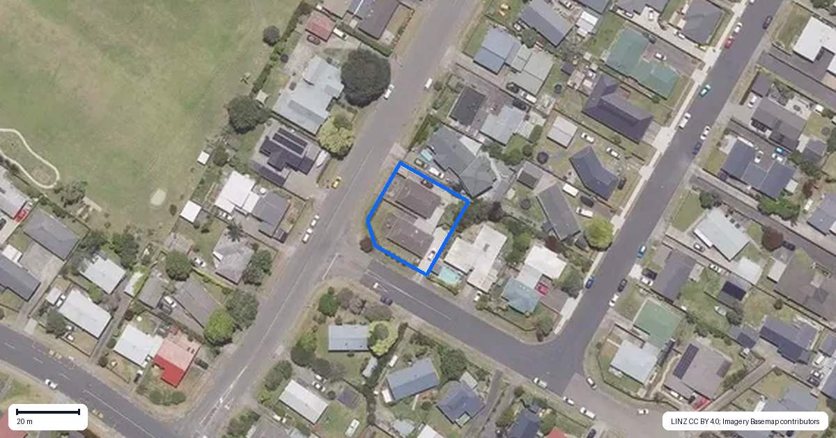 Property context map for 1 Gobray Crescent, Mount Maunganui