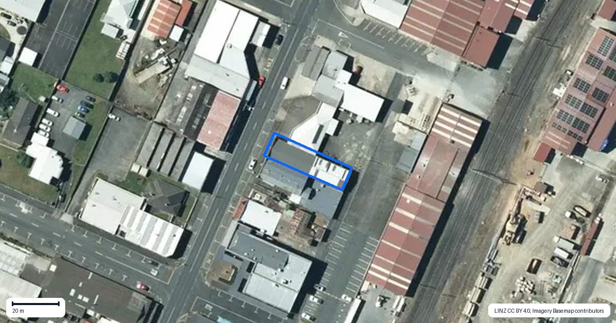 Property context map for 7 Maniapoto Street, Otorohanga