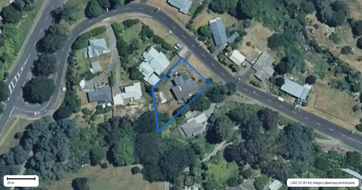 Property context map for 11 Rangaroa Road, Taumarunui