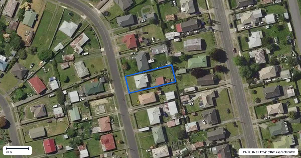 Property context map for 86 Tawa Street, Murupara