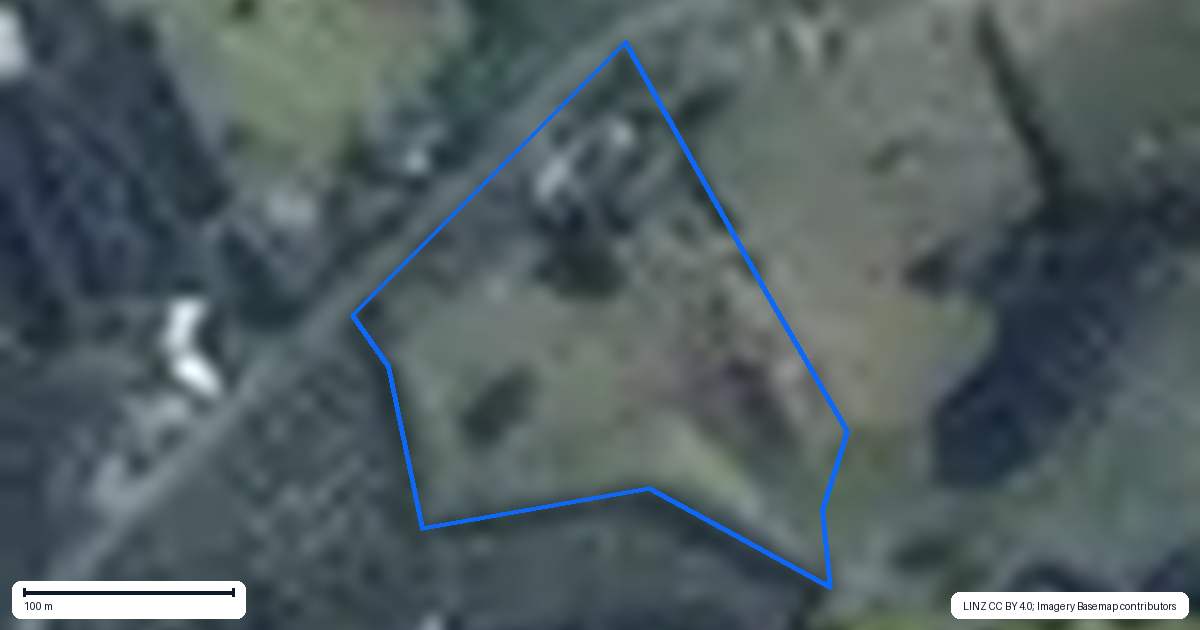 Property context map for 40 Ongare Point Road, Tahawai