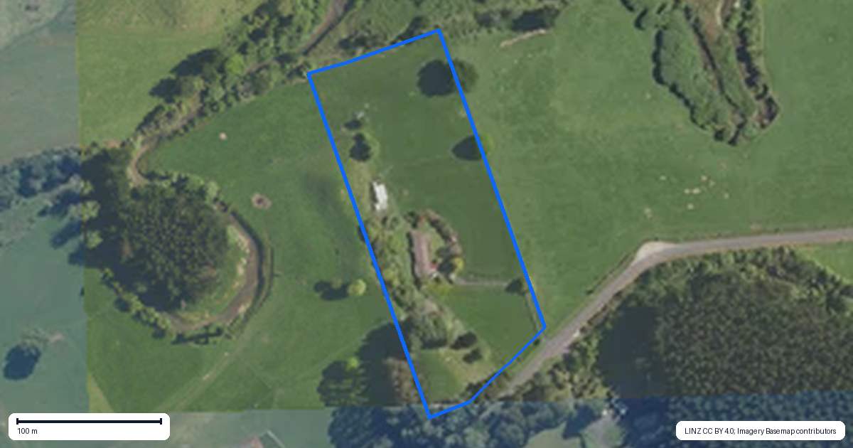 Property context map for 1163 Paradise Valley Road, Ngongotaha Valley, Rotorua