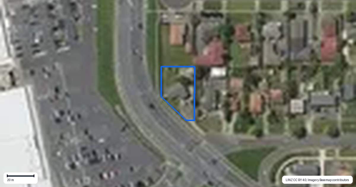Property context map for 1489 Eruera Street, Rotorua