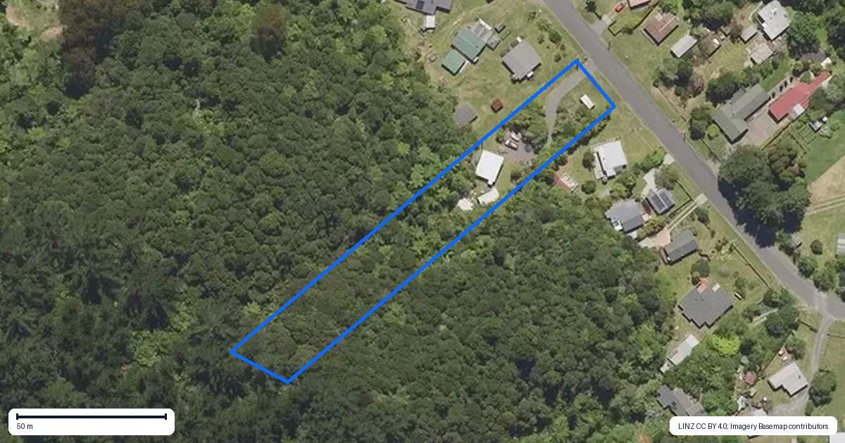 Property context map for 19 Tombleson Road, Lake Rotoma, Rotorua