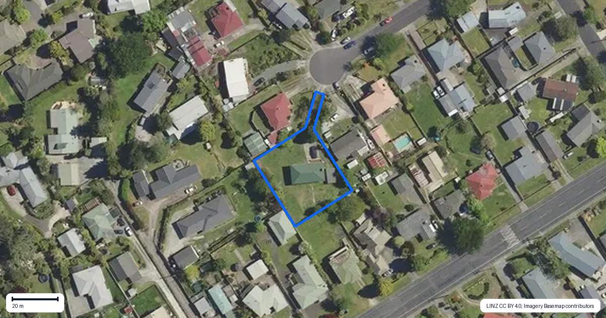 Property context map for 18 Haynes Crescent, Sunnybrook, Rotorua
