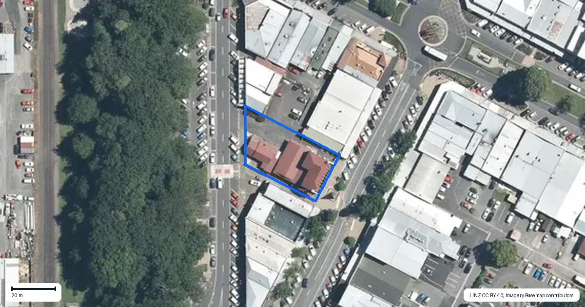 Property context map for 59 Arawa Street, Matamata