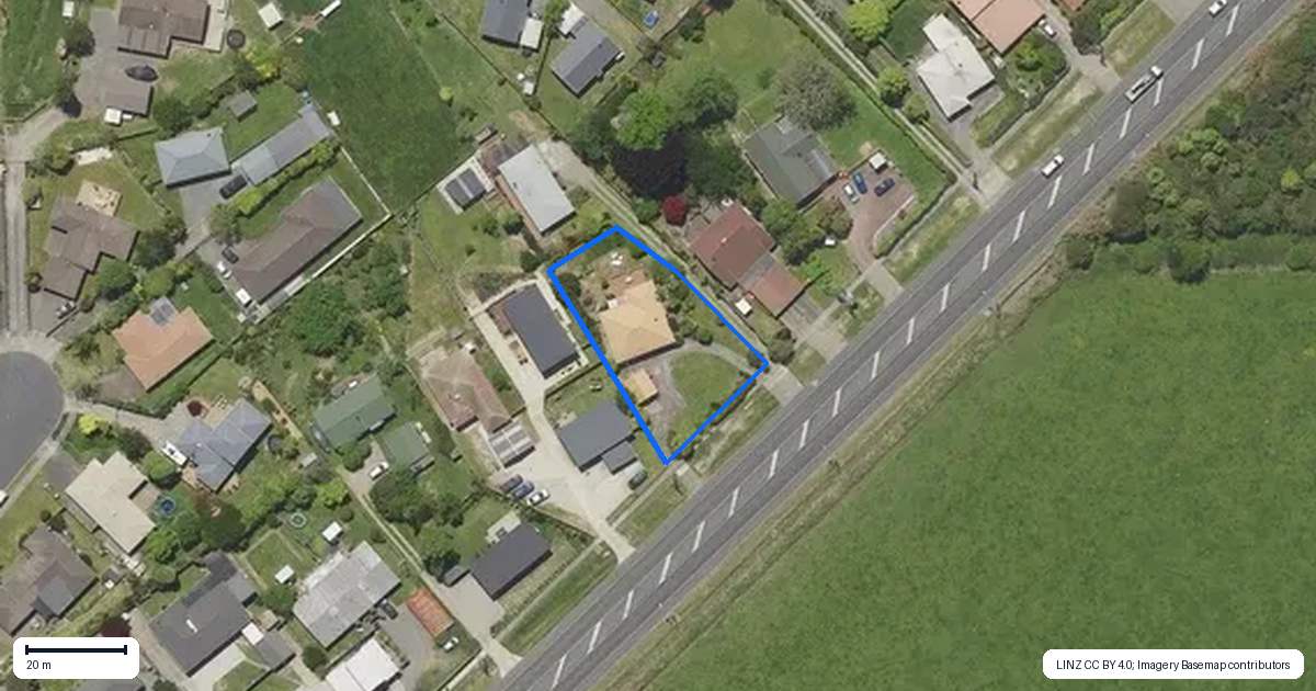 Property context map for 616 Te Ngae Road, Owhata, Rotorua